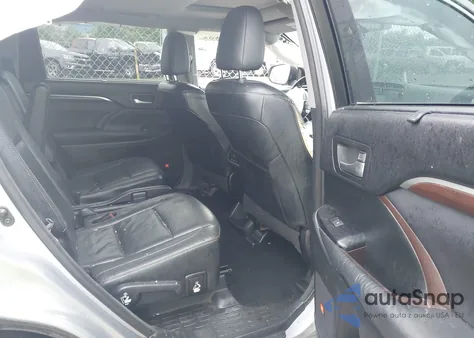 2015 Toyota Highlander Limited V6 from USA, damaged, VIN 5TDDKRFH0FS191616